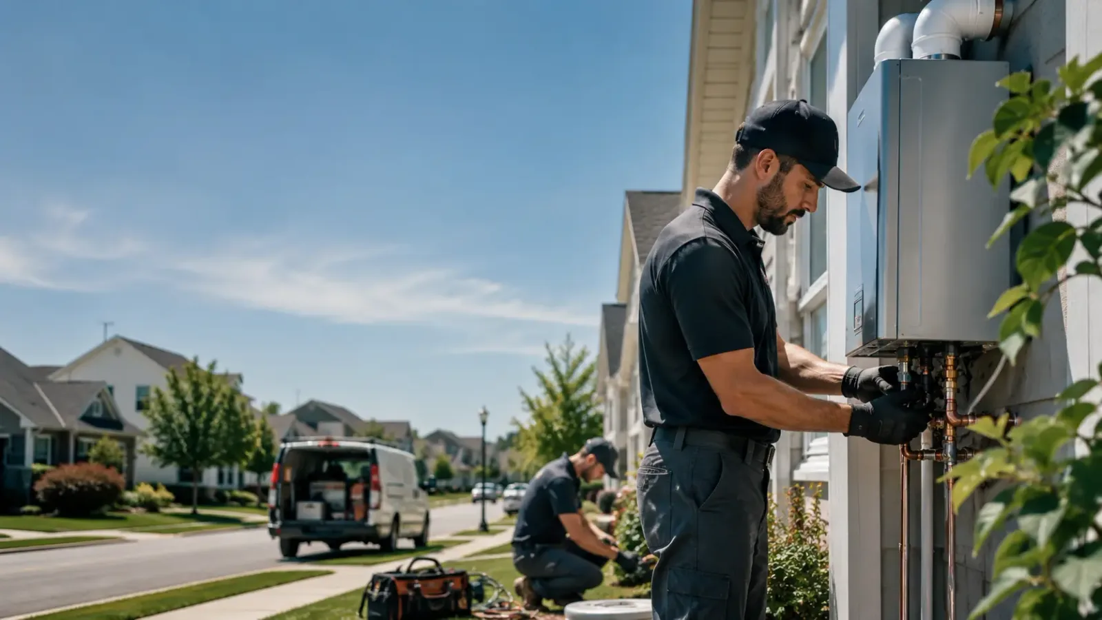 Tankless Water Heater Installation in Prosperity, PA